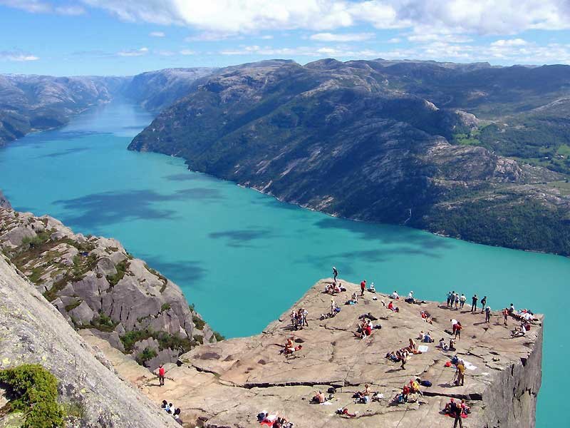 Pulpit rock